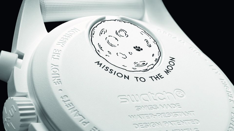 Snoopy OMEGA x Swatch MoonSwatch Black（Swatch x Omega MoonSwatch 