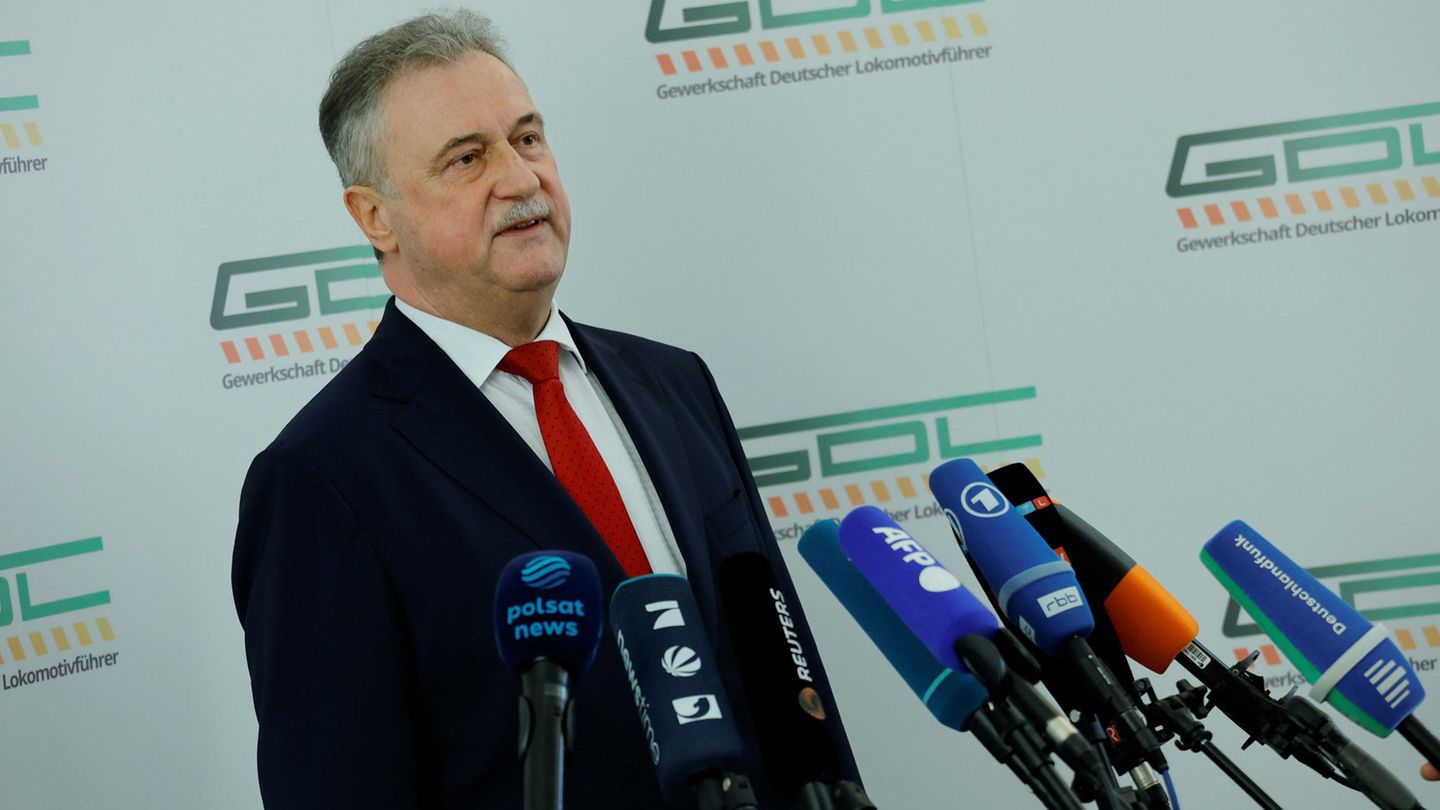 Deutsche Bahn: GDL-Pressekonferenz mit dem Vorsitzenden Claus Weselsky