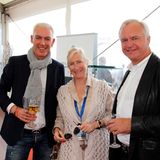 Auch Christian Hülse-Reutter (r., hier mit Scooter-Frontmann H.P. Baxter), ein Juwelier mit einem einst alteingesessene Geschäft am Hamburger Jungfernstieg bekam es mit Harksen zu tun. Laut "Taz" investierte er eine Millionensumme, nachdem er sich von Harksen blenden ließ.