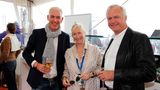 Auch Christian Hülse-Reutter (r., hier mit Scooter-Frontmann H.P. Baxter), ein Juwelier mit einem einst alteingesessene Geschäft am Hamburger Jungfernstieg bekam es mit Harksen zu tun. Laut "Taz" investierte er eine Millionensumme, nachdem er sich von Harksen blenden ließ.