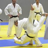Wladimir Putin beim Judo