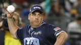 Chris Christie beim Softball