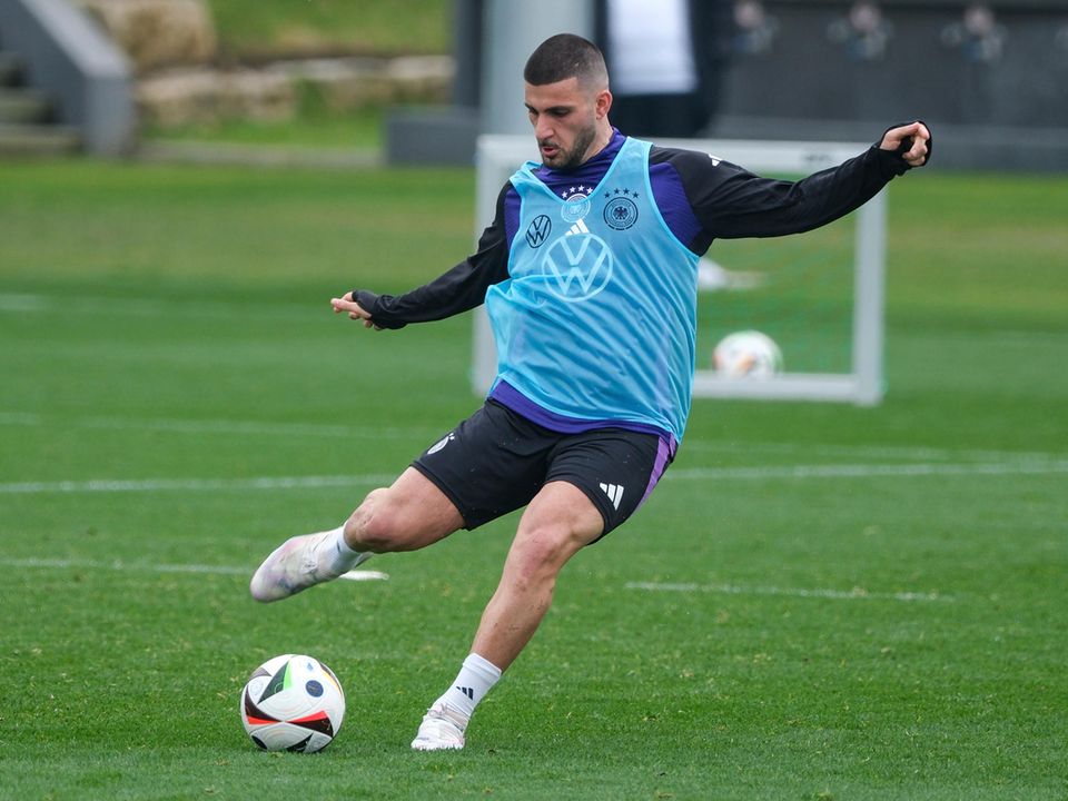 Deniz Undav Deniz Undav beim Training mit der Nationalmannschaft