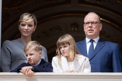Fürstin Charlène und Fürst Albert II.
