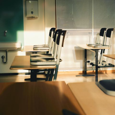 Innenaufnahme des Gymnasiums Ribnitz-Damgarten