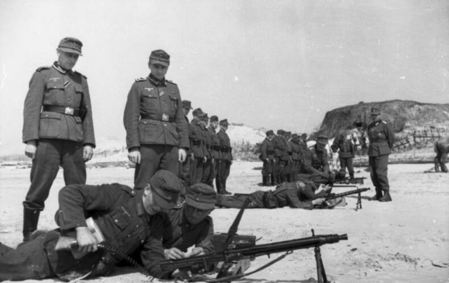 Ausbilung am MG 42
