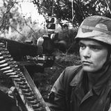 Deutscher Fallschirmjäger 1944 in der Normandie