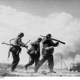 Der Verbrauch an Munition war sehr hoch.