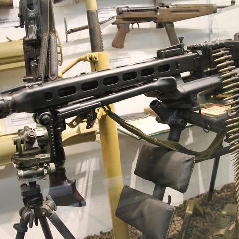 MG 42 auf Lafette