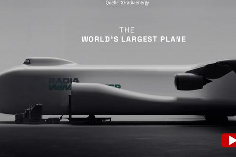 Größtes Frachtflugzeug der Welt: Ingenieurbüro präsentiert "Windrunner"