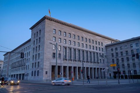 Das Bundesfinanzministerium in Berlin