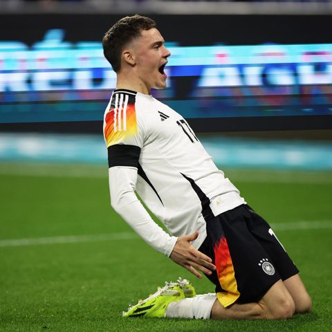 Florian Wirtz von Bayer Leverkusen besorgte die erste Führung für die deutsche Nationalmannschaft im Länderspieljahr 2024