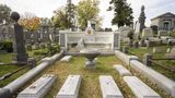 Das auffällige Grab von Harry Houdini in New York