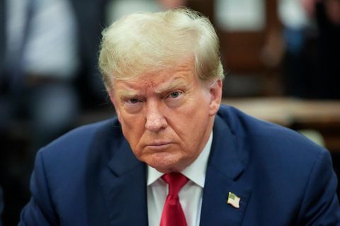 Trump blickt unternehmerisch schwierigen Zeiten entgegen.