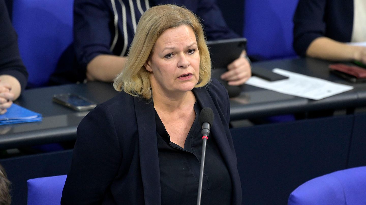 Nancy Faeser: “New dimension of threats” from Russia