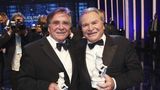 Fritz Wepper mit Bruder Elmar Wepper bei der Verleihung des 31. Bayerischen Fernsehpreises