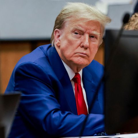 Donald Trump im New Yorker Gerichtssaal