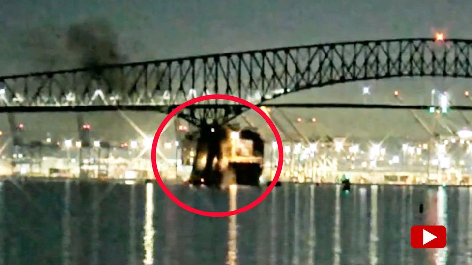 USA-Korrespondent Peter Kleim über Schiffskollision mit Brücke in Baltimore