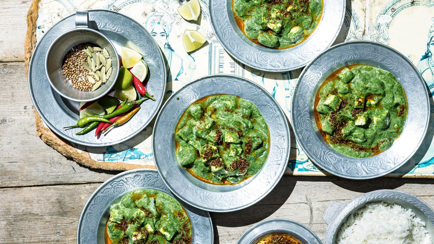 Einfach Essen – Die Genusskolumne: Indische Küche ganz in Grün: Wie unsere Autorin ein köstliches Saag Panir zubereitet