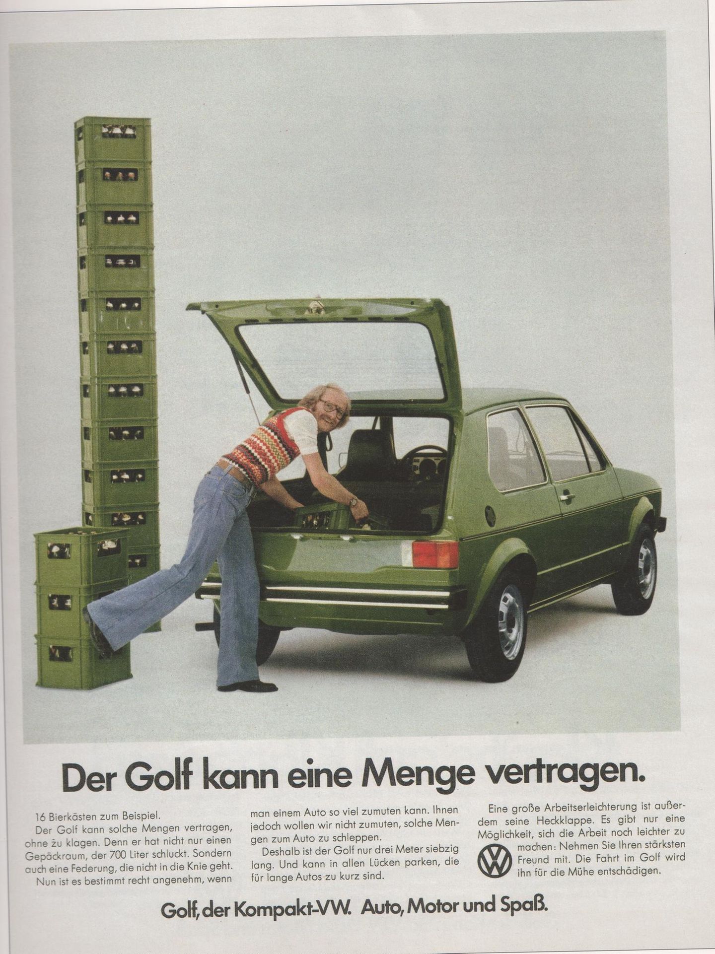 VW Anzeige von 1974
