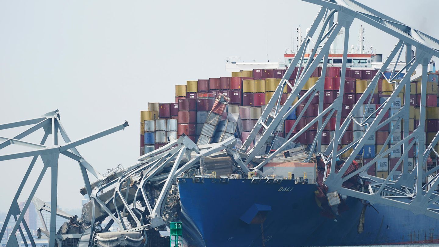 Francis Scott Key Bridge: Protokoll einer Katastrophe: Die letzten Minuten vor dem Schiffsunglück in Baltimore