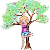Kinder Yoga Baum