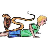 Kinder Yoga Kobra