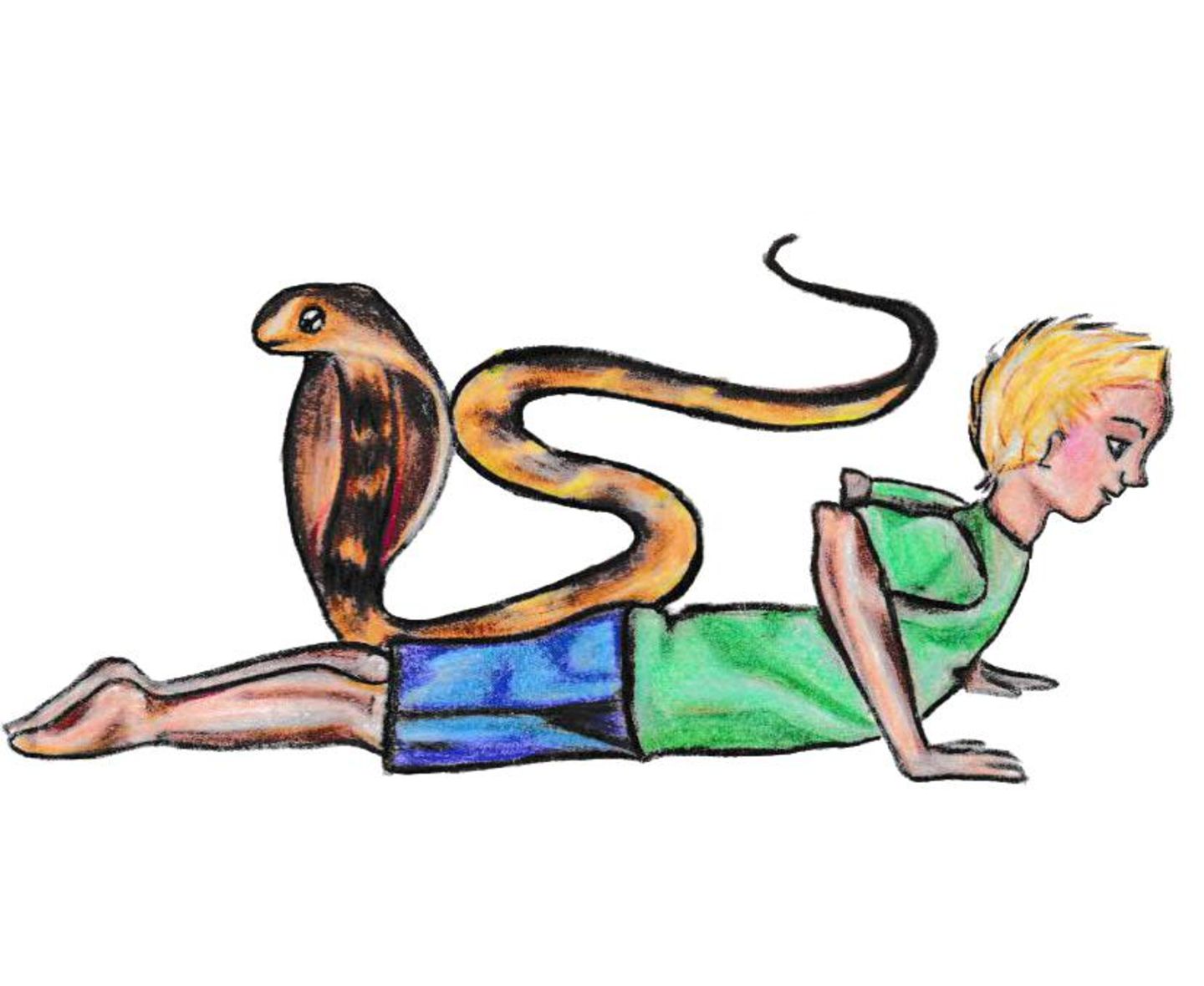 Kinder Yoga Kobra