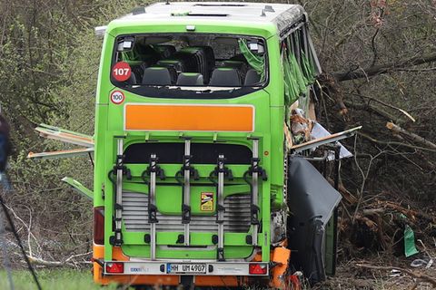 Schwerer Unfall auf der A9 wischen Wiedemar und Schkeuditzer Kreuz
