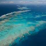 Great Barrier Reef von oben