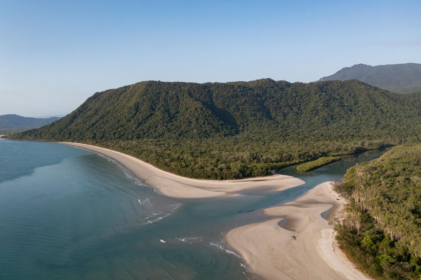 Daintree Regenwald Luftaufnahme