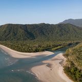 Daintree Regenwald Luftaufnahme