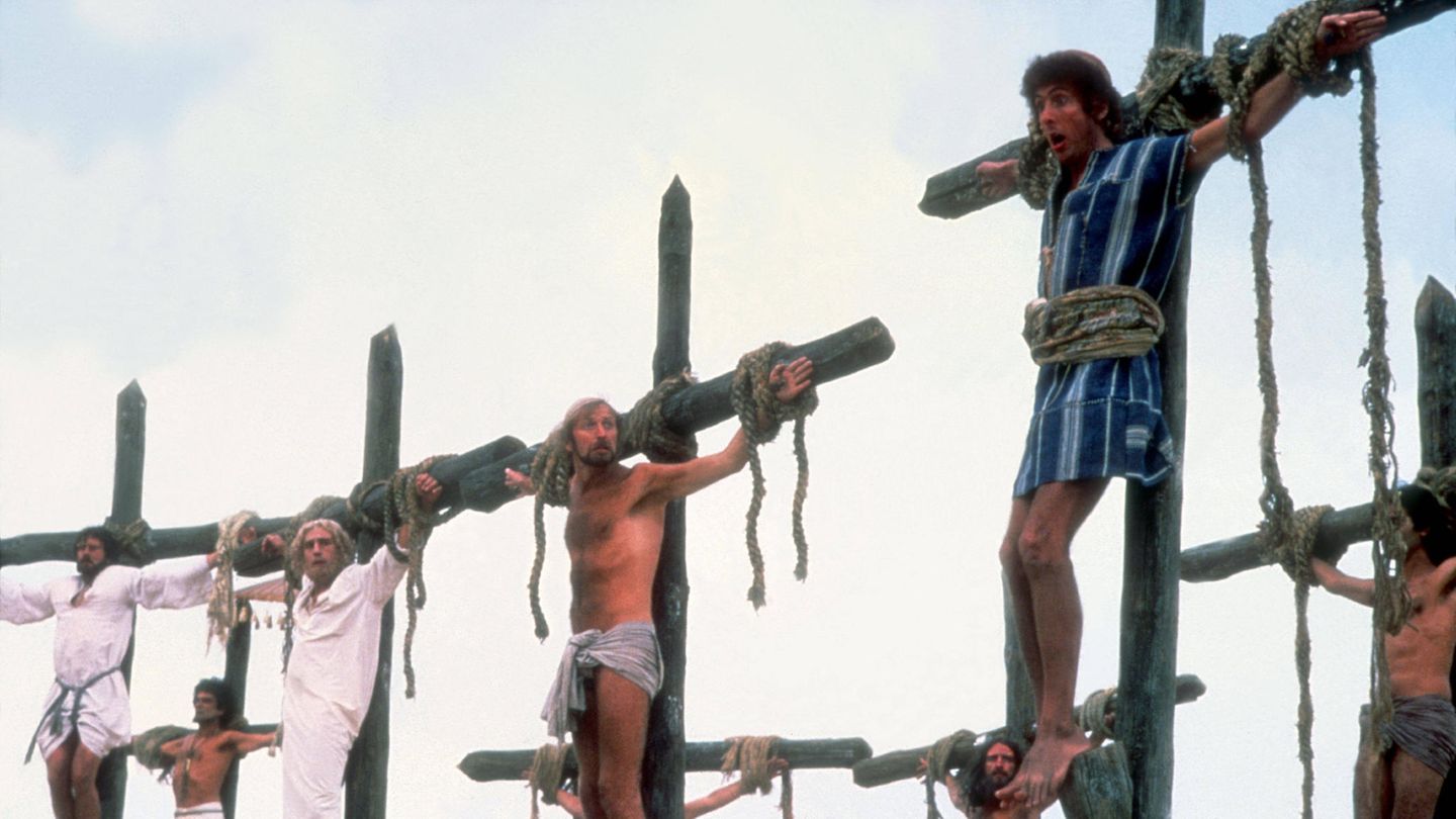 Life of Brian Dass ein Film, der das Leben von Jesus Christus persifliert, nicht bei allen Christen gut ankommt, ist verständlich. Der Monty Python Film von 1979 hat es trotzdem zum Klassiker geschafft – auch wegen der Kreuzigungsszene und dem dazugehörigen Song "Always look on the bright side of life". Trotz Verbots wahrscheinlich für einige Menschen genau das Richtige zum Karfreitag.
