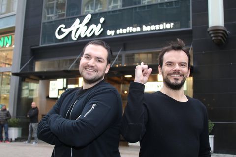 Steffen Henssler mit Peter Henssler