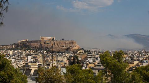 Die Akropolis in Athen, wo der Prozess stattfand: Die Täterin hat Morddrohungen erhalten
