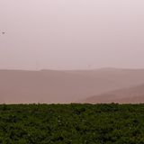 Die Staubpartikel, hier wieder ein Bild aus Annaberg-Buchholz, werden demnach im Jahr etwa 5- bis 15-mal nach Europa getragen. "In der Intensität ist das eher selten", sagt DWD-Meteorologe Herold zum aktuellen Ausbruch.