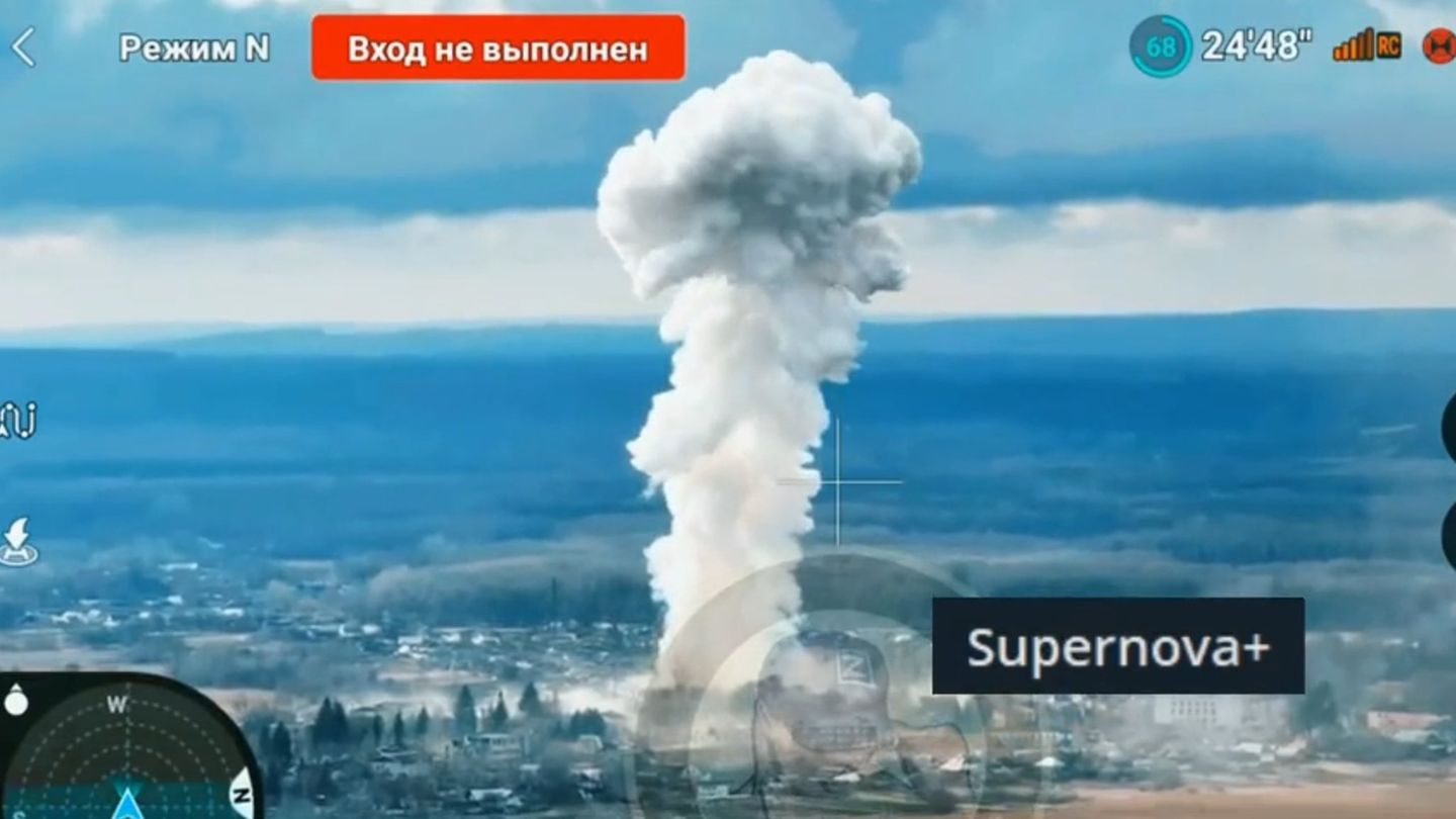 Die Bomben sollen das Kraken-Bataillon getroffen haben.