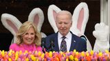 Joe Biden und seine Frau Jill haben zahlreiche Kinder zum traditionellen Ostereier-Rollen im Garten des Weißen Hauses empfangen