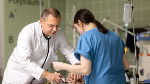 Goran Jordanoski ist einer von 64.000 Krankenhaus-Ärzten mit ausländischen Wurzeln in Deutschland