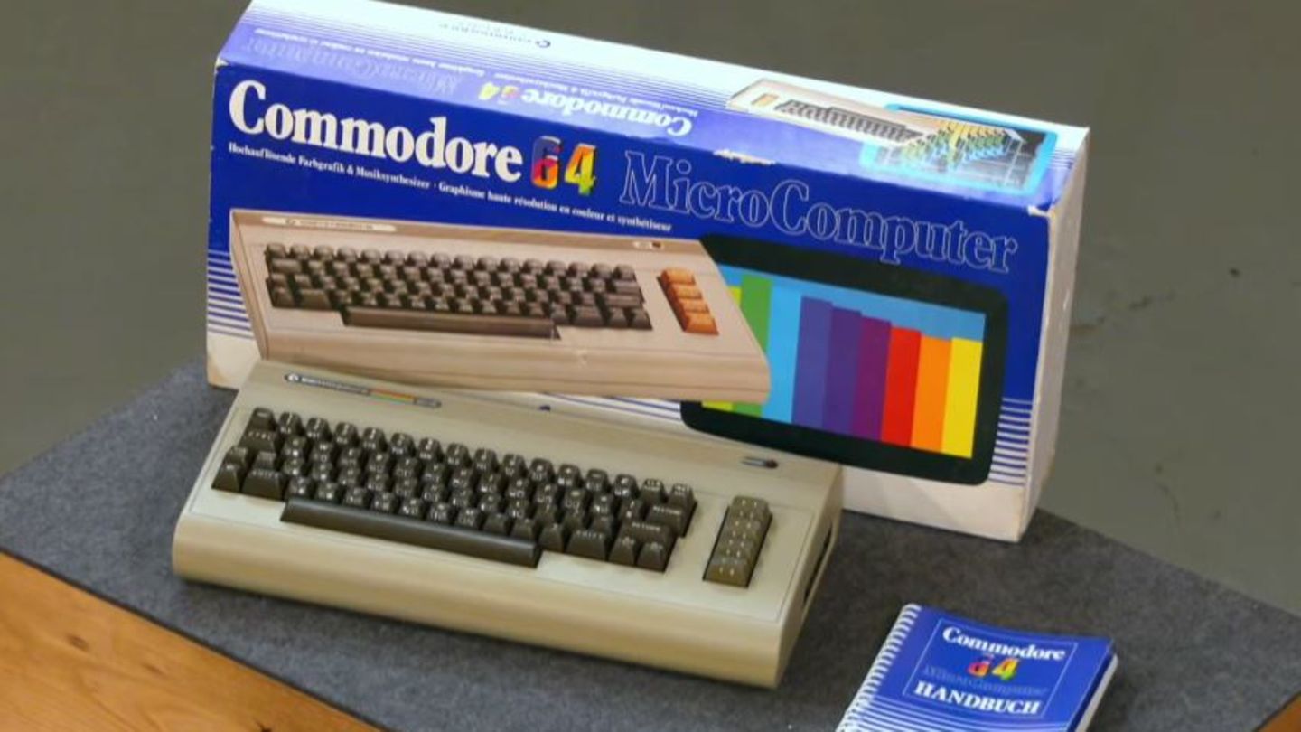 Das "C64" von Commodore stand bereit "Bargeld für Raritäten" zu verkaufen