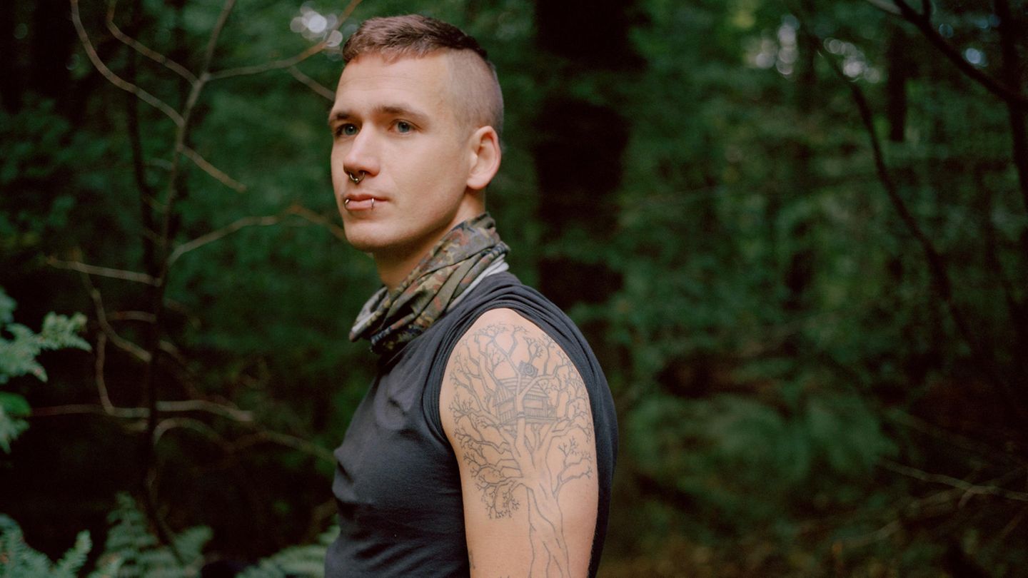 Der Aktivist "Clumsy" wohnte über 5 Jahre im Hambacher Forst