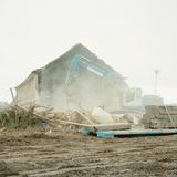 Die Scheune von Eckardt Heukamp wird abgerissen