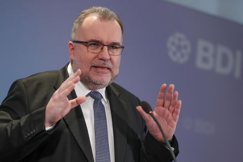 "Es waren zwei verlorene Jahre", sagt BDI-Chef Siegfried Russwurm nach über zwei Jahren Ampel-Koalition