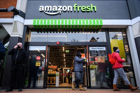 Amazon Fresh: Ein Supermarkt in Großbritannien