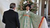 Gerhard Schröder und seine südkoreanische Frau Soyeon Kim