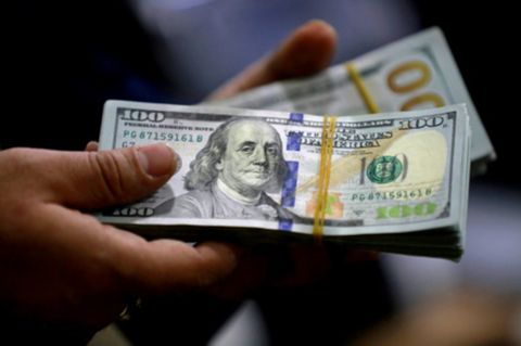 Ein Bündel Dollarnoten