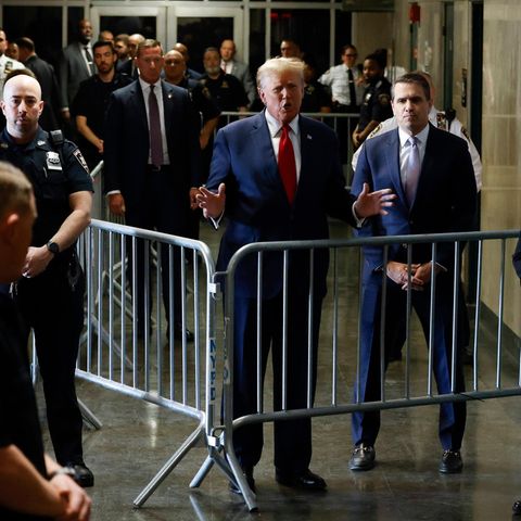 Donald Trump vor Gericht
