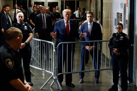 Donald Trump vor Gericht