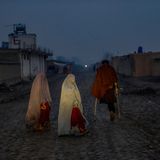 World Press Photo: Afghanischer Mann im Lager für Binnenvertriebene