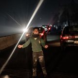 World Press Photo: Ein afghanischer Junge bettelnd in Kabul